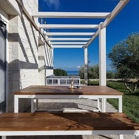 Komfortvilla Sensationeller Meerblick Priv. Pool Villa Agia Triada